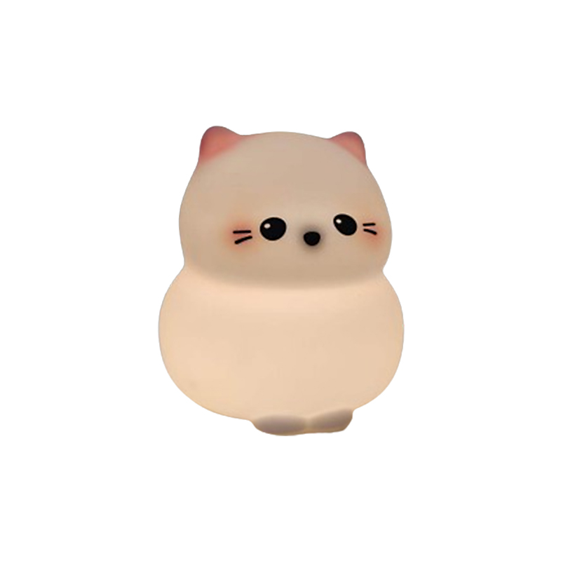 Cat silicone night light