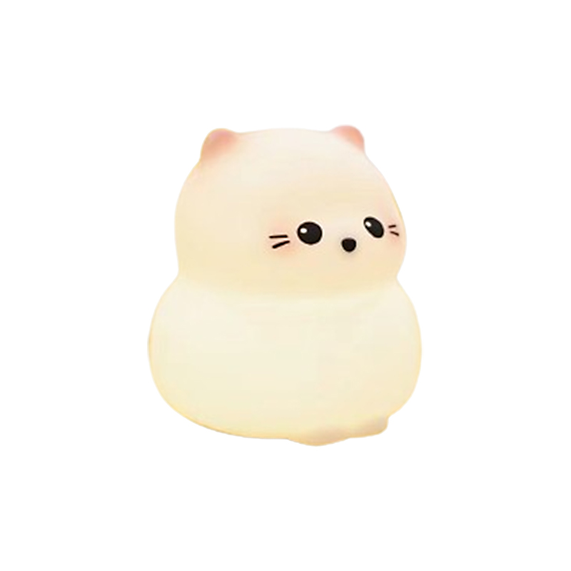 Cat silicone night light